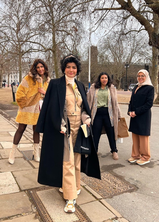 بطلات مسلسل "دفعة لندن"