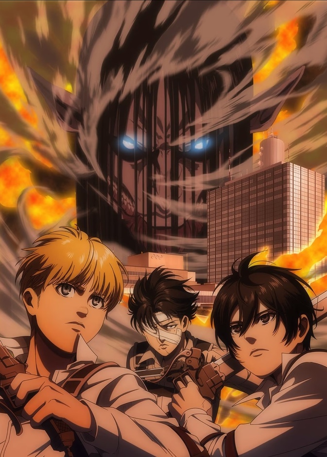 مسلسل "هجوم العمالقة Attack on Titan"