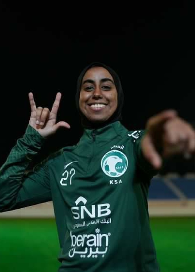 مقابلة مع اللاعبة السعودية مباركه الصيعري