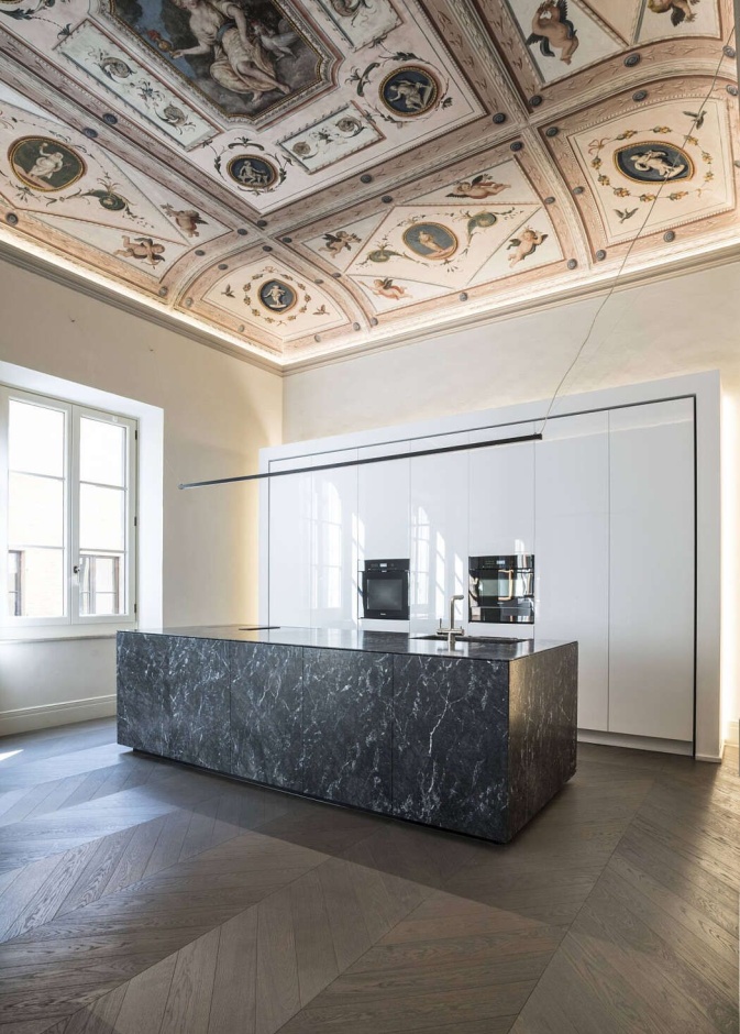 تصميم سقف المطبخ الفني والعريق