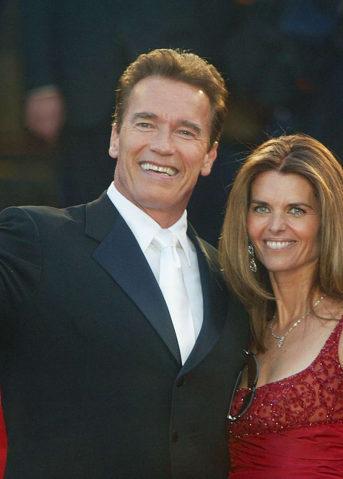 ماريا شرايفر Maria Shriver وأرنولد شوارزنيجر Arnold Schwarzenegger