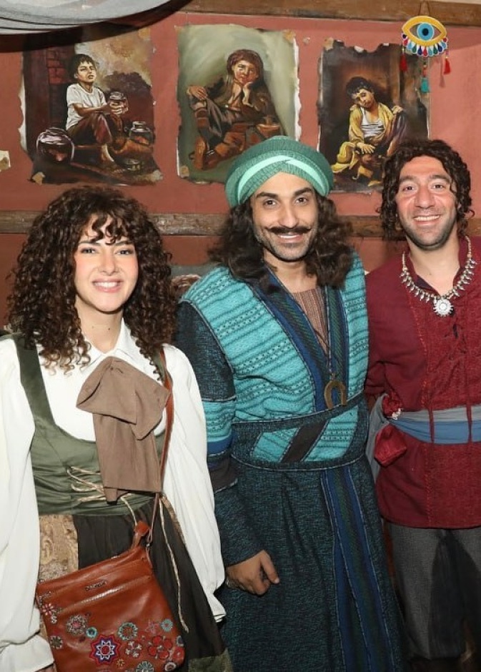 محمد سلام ودنيا سمير غانم