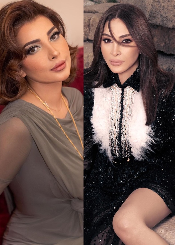 الفنانة إليسا وأصالة