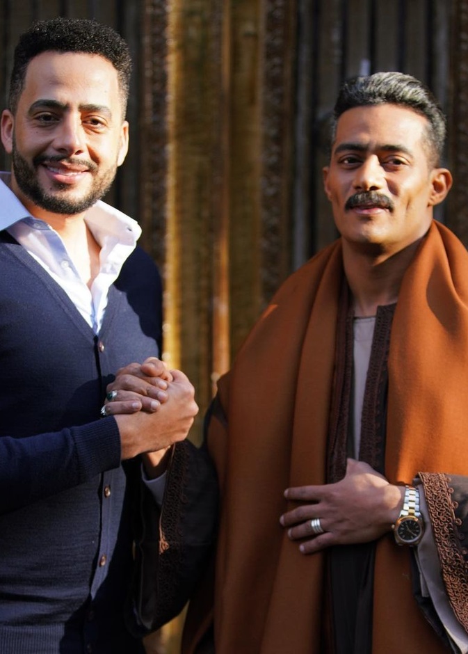 محمد رمضان وعصام السقا