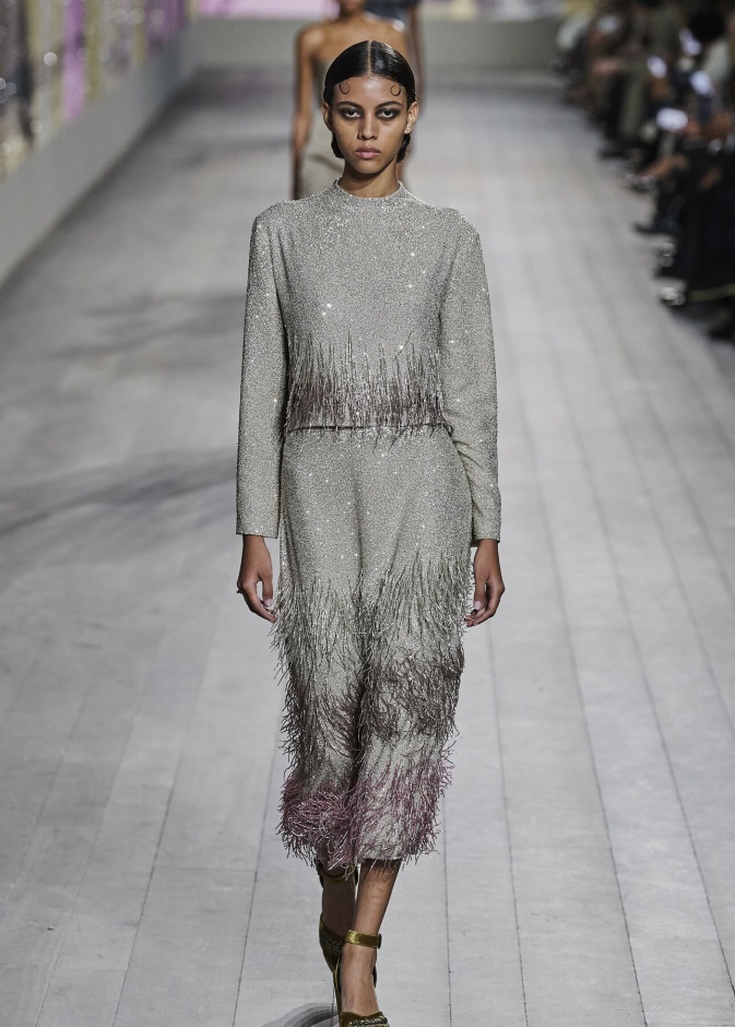 موديلات التنانير الملفتة مع الشراريب في عيد الفطر