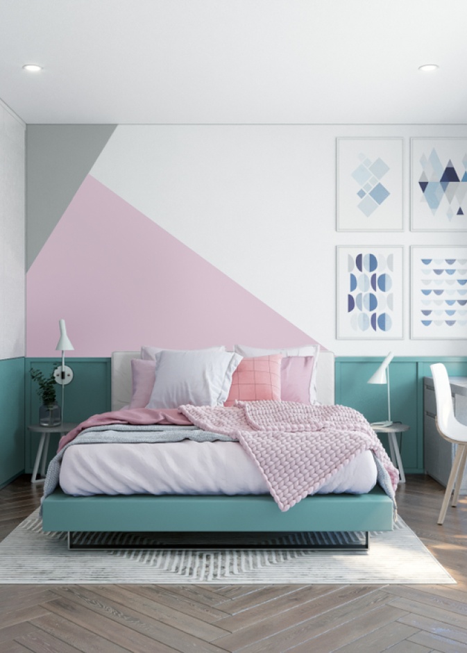 ألوانك المفضلة يمكن أن تكون دليلك لاختيار ألوان جدران غرفة نومك