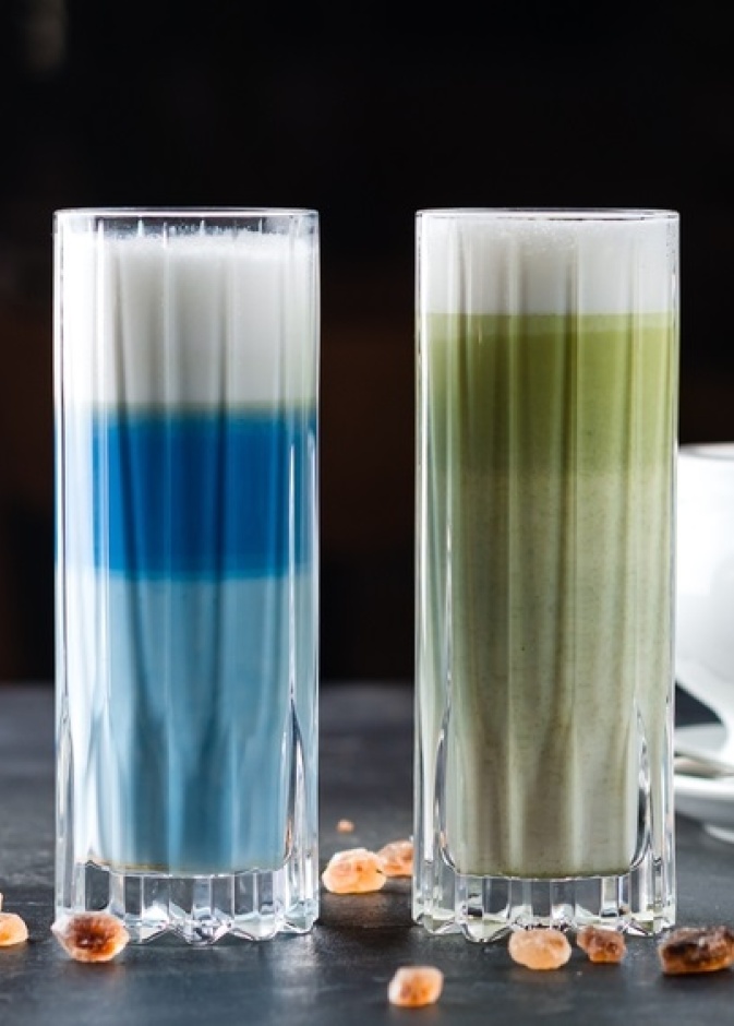 الماتشا الازرق هل يقدم الفوائد الصحية ذاتها مثل الماتشا الخضراء