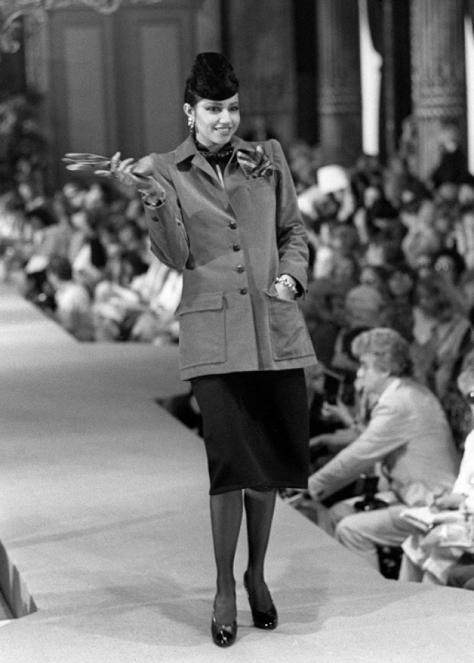 بليزر من سان لوران من مجموعة عام 1978