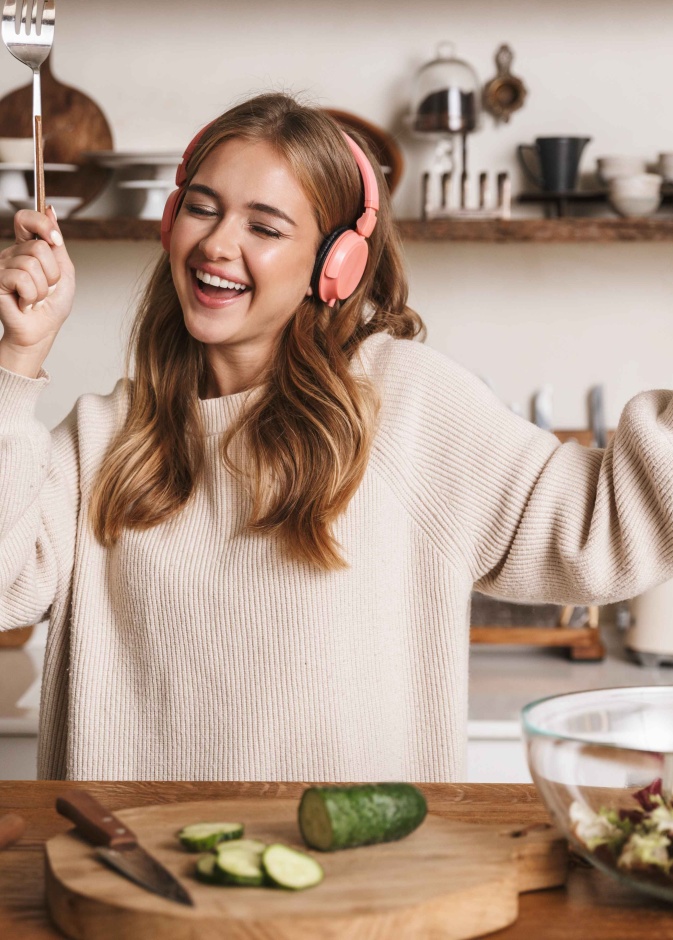 توجد علاقة وطيدة بين الطهي والموسيقى 