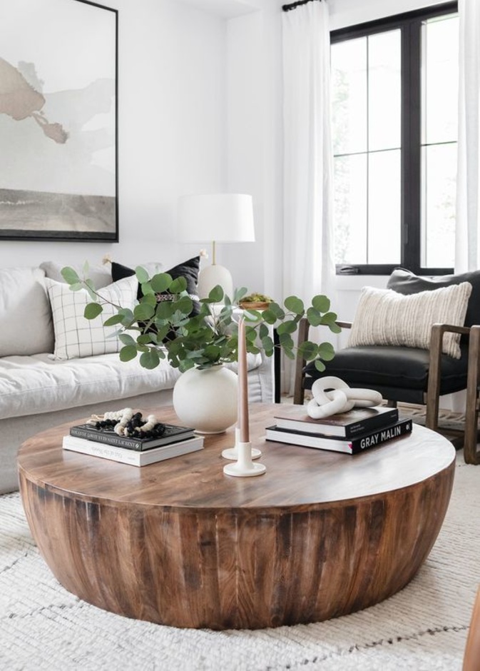 طاولات القهوة المربعة أم المستديرة.. أيهما أفضل؟.. 5 اعتبارات للاختيار بينهما