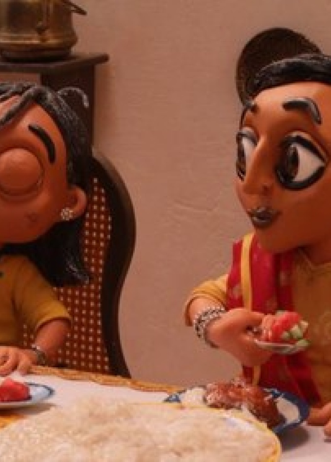فيلم الانيميشن سليق للمخرجة أفنان باويان فيلم افتتاح مهرجان أفلام السعودية في دورته التاسعة 