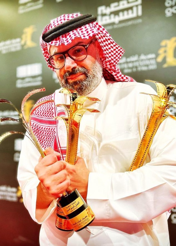 "ملك الصحافة" و"ترياق" يقودان حسن سعيد لحصد جوائز مهرجان أفلام السعودية