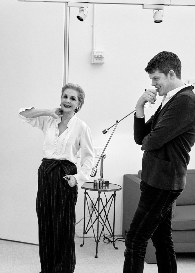 كارولينا هيريرا تغادر نيويورك إلى ريو دي جانيرو