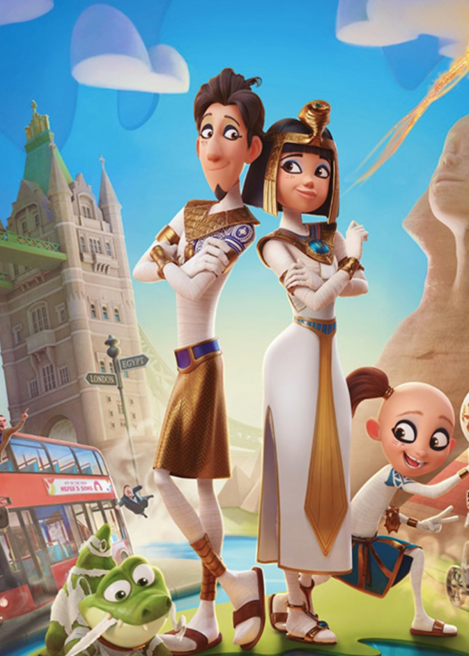 فيلم "Mummies".. أنيميشن عائلي مرح ومومياوات مصرية تبحث عن خاتم زواج ملكي مسروق!