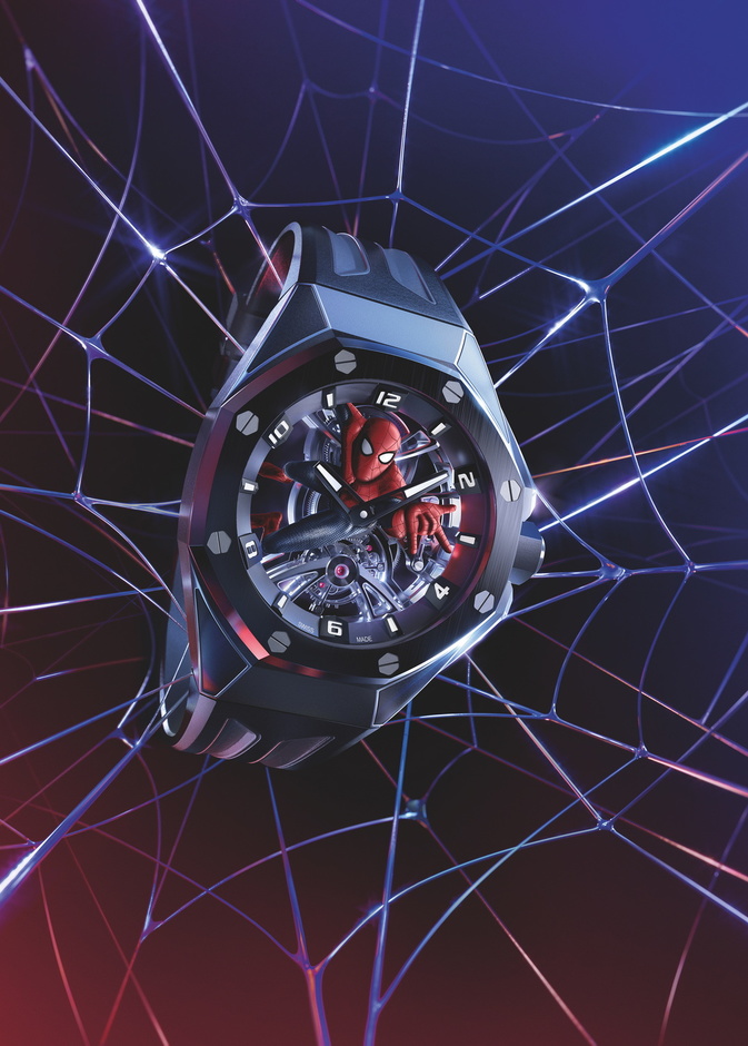 ساعة رويال أوك كونسِبت توربيون سبايدر مان الجديدة 