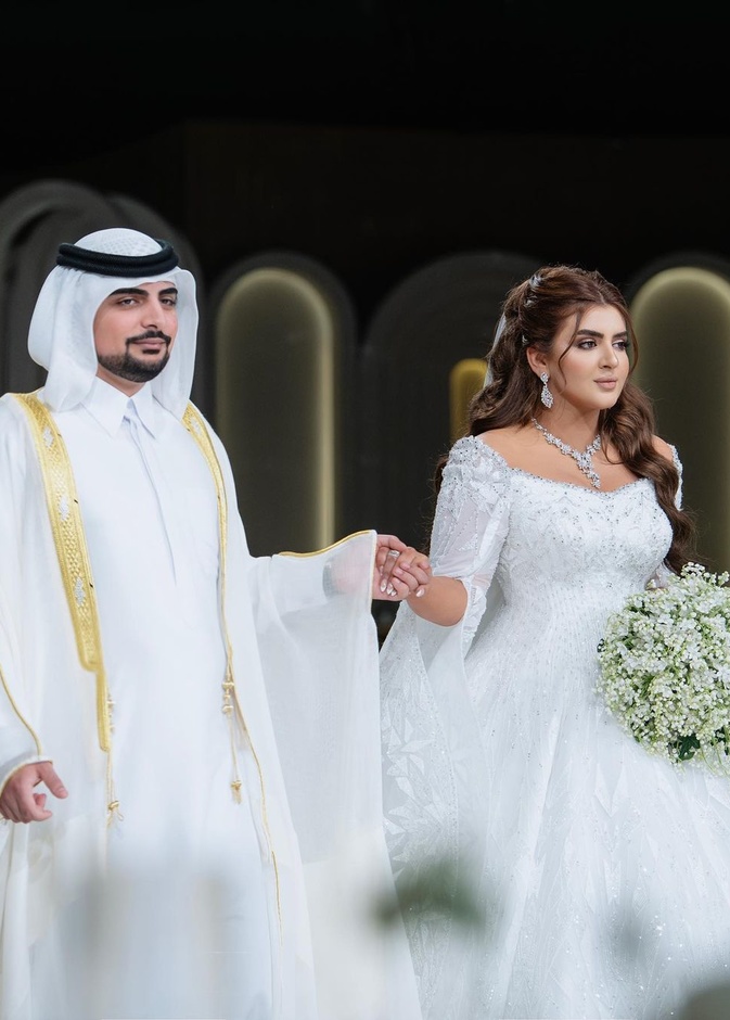 حفل زفاف الشيخ مانع محمد بن راشد آل مكتوم من الشيخة مهرة