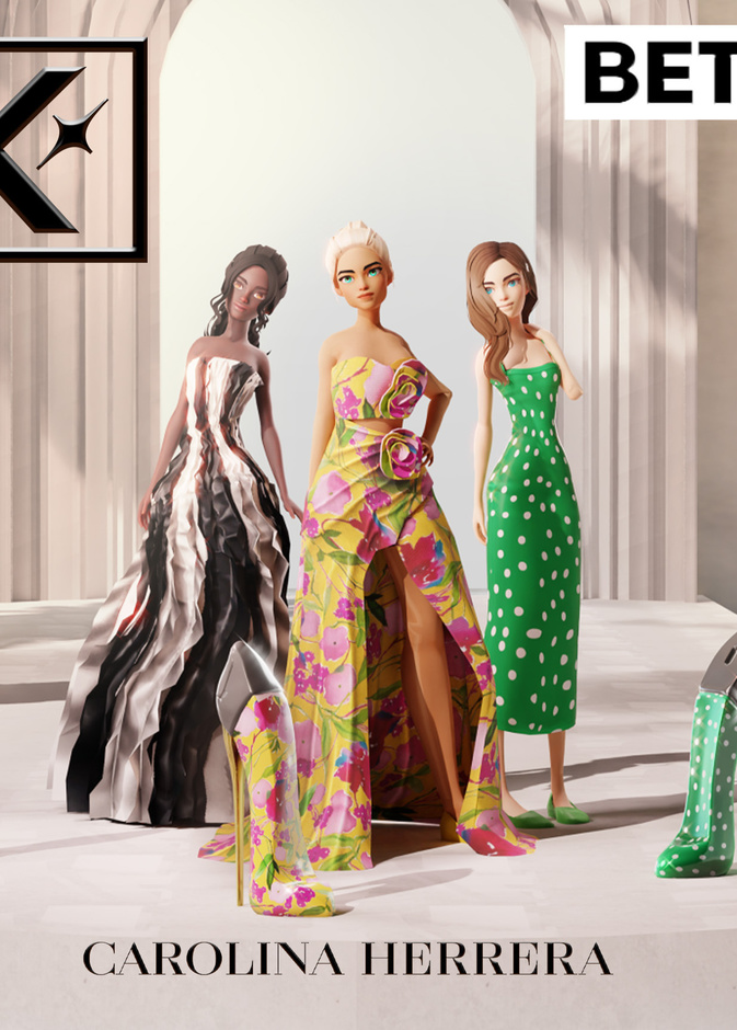 Carolina Herrera تطلق تشكيلة Resort 2024 في عالم الميتافيرس
