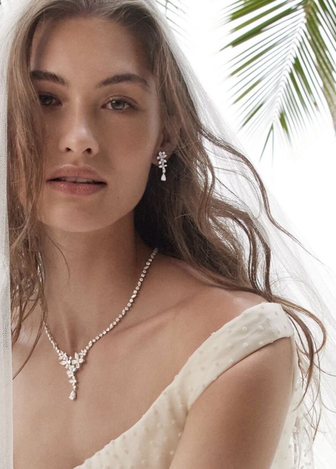 أقراط شاندلير فاخرة مناسبة لعروس 2023