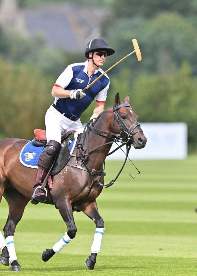شارك الأمير وليام في تحدي كأس Out-Sourcing Inc. Royal Charity Polo Cup الخيري للبولو لعام 2023