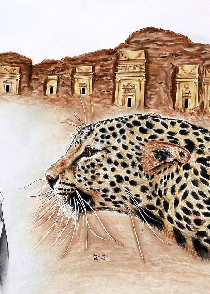 ريشة سعودية تنبض بالإبداع.. "هي" تحاور الفنان الموهوب طارق بلدينا