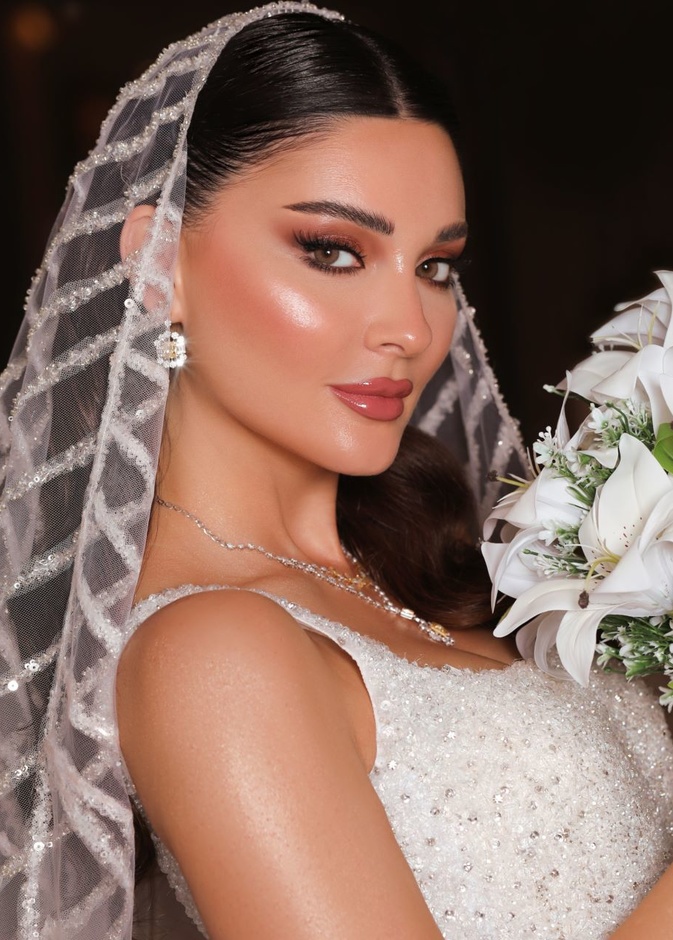 مكياج عروس من خبيرة التجميل السعودية مها سليمان