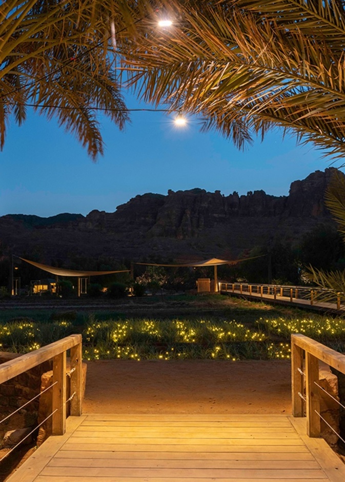 واحة ديمومة.. وجهة تنبض بالحياة في العلا