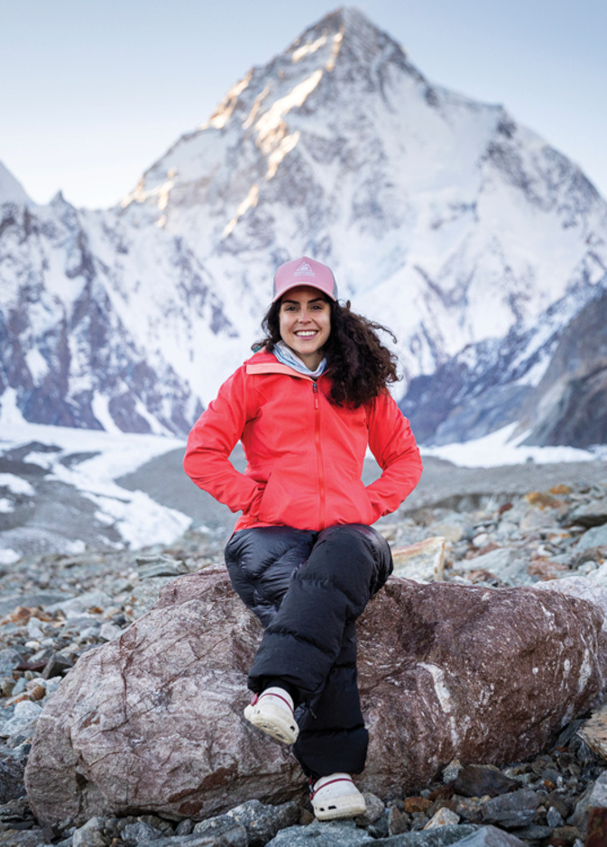 متسلقة جبال ومؤسسة MOVE