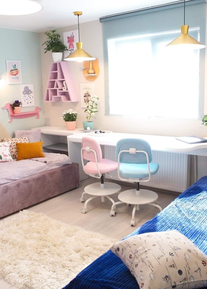 7 طرق ذكية لتوفير الخصوصية وتعزيز الاختلاف في غرفة نوم المشتركة لأطفالك