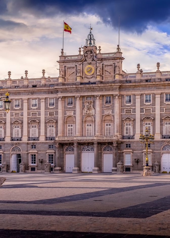 القصر الملكي في مدريد بواسطة ddzphoto