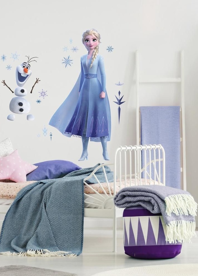 ملصقات Frozen المحببة لغرف أطفالك