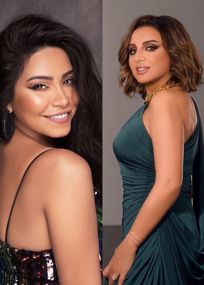 أنغام وشيرين عبد الوهاب