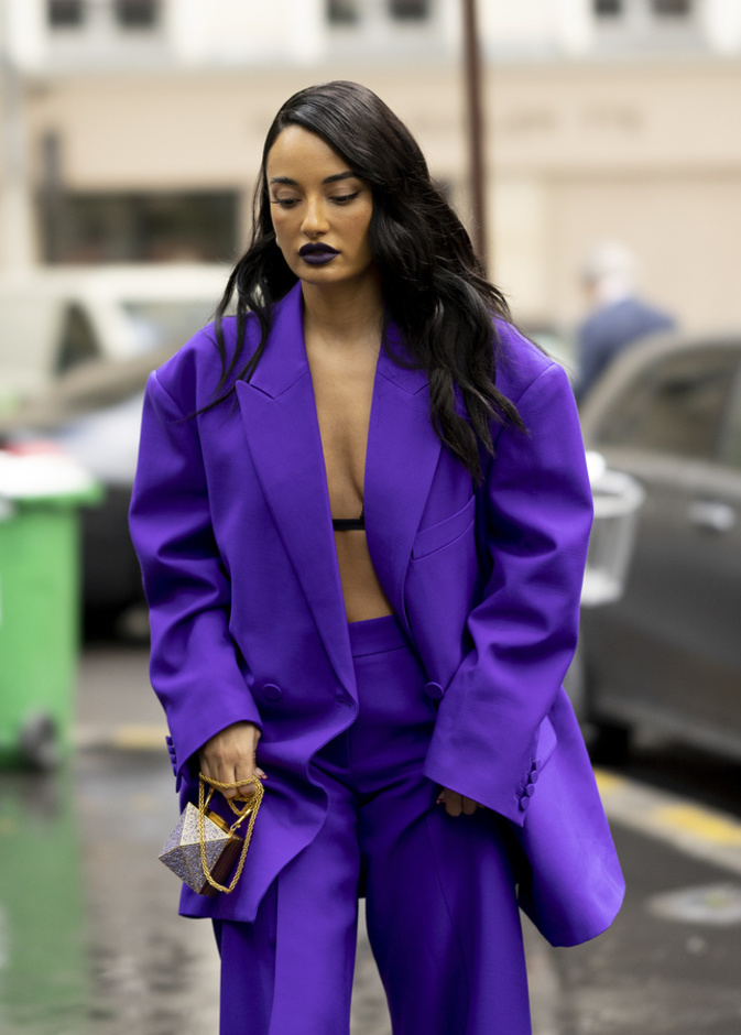 اللّون البنفسجي من أبرز ألوان صيف 2023