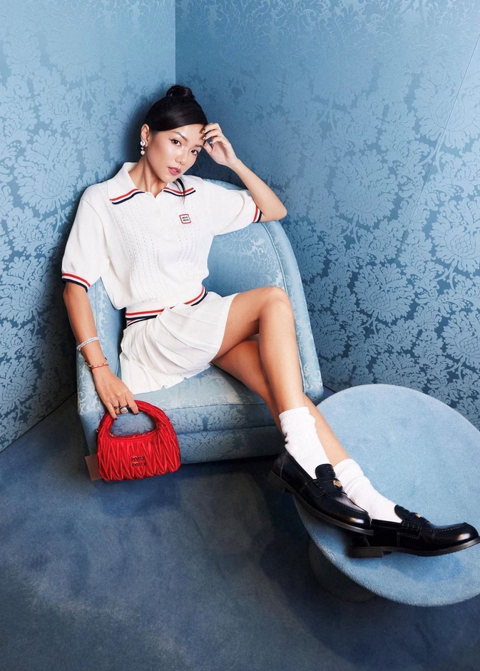 تنورة التنس من ميو ميو