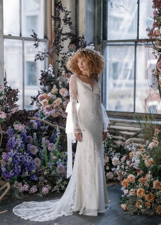 فساتين زفاف لعروس الخريف@clairepettibone