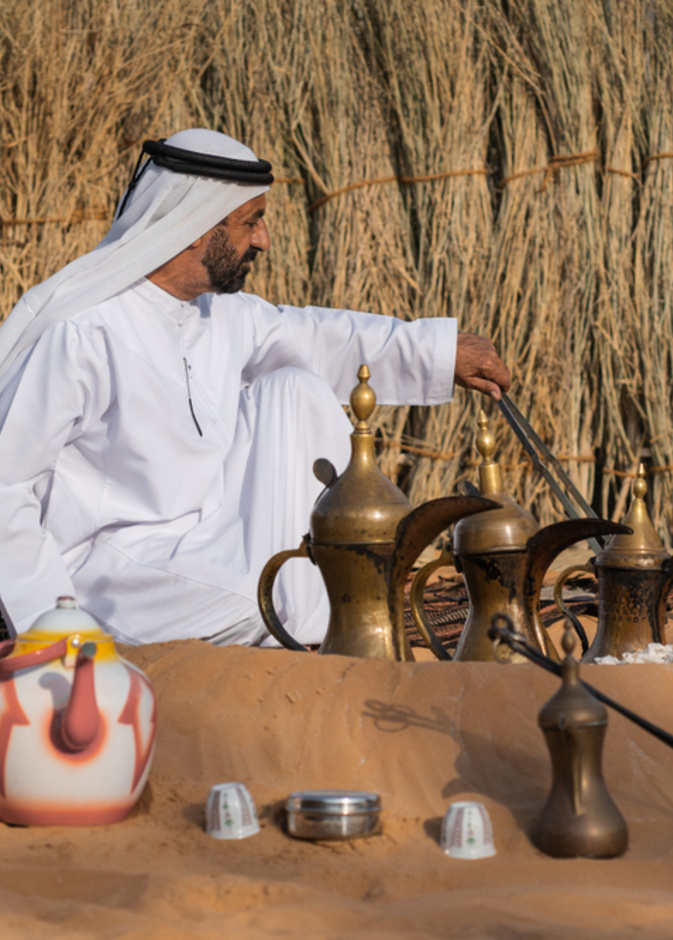 تجربة الحياة البدوية للاحتفاء بثقافة وتراث الامارات
