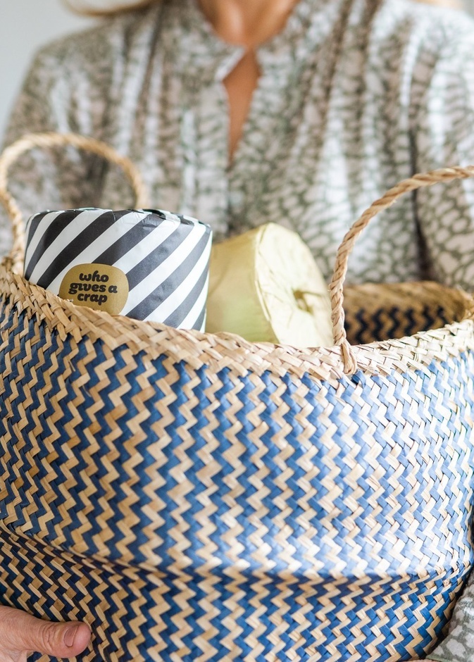 خطوات صنع سلال التخزين باستخدام الورق المعاد تدويره