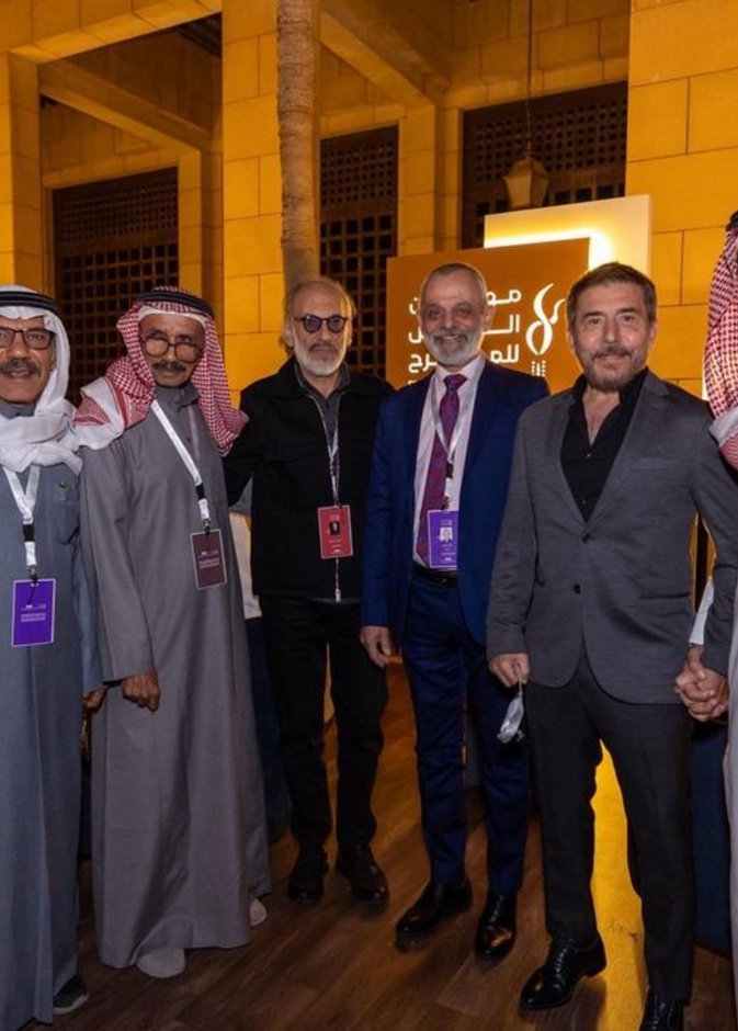 النجوم في مهرجان الرياض للمسرح