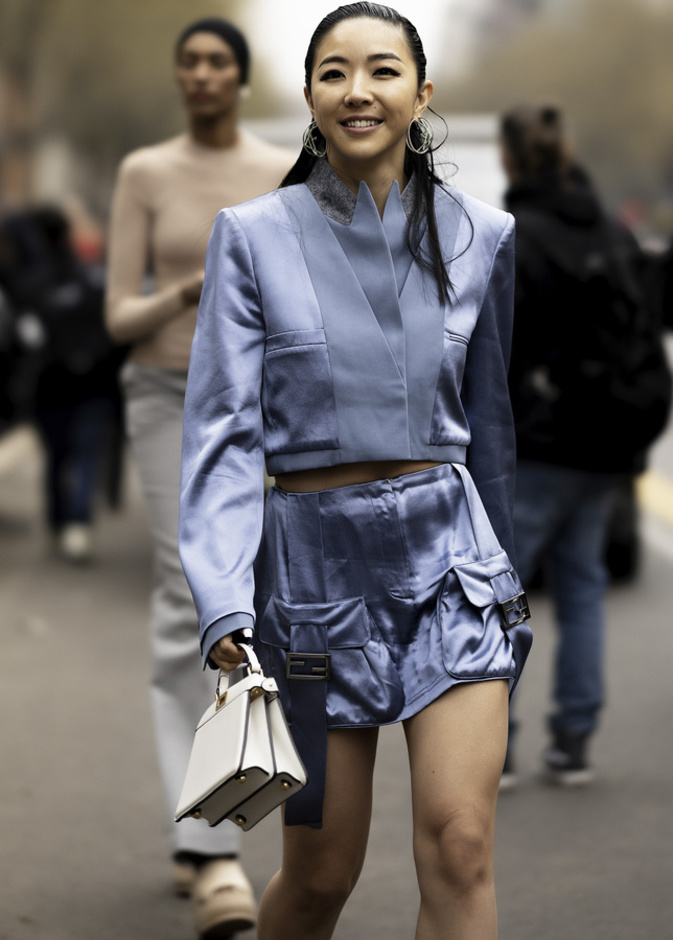 إطلالة من street style