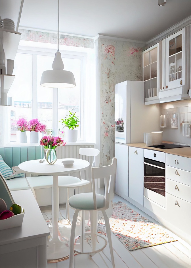 10حيل ذكية وبسيطةتجعل المطابخ الصغيرة تبدو أكبر وأكثر جاذبية