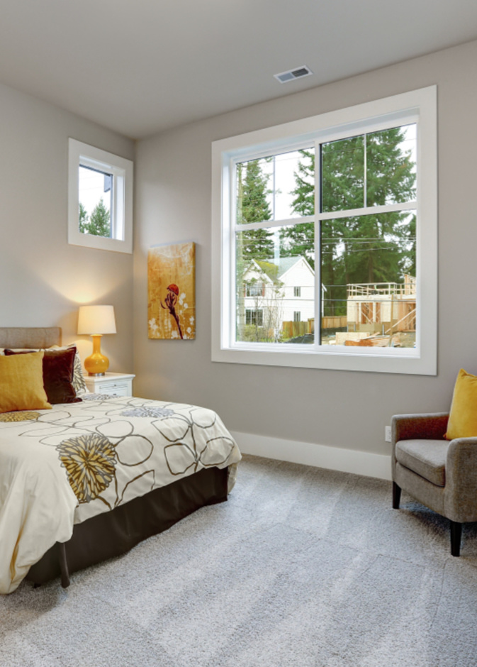 إضافة التأثير اللوني بالطلاء طريقة سهلة لإضفاء الأسلوب والشخصية لغرفة نوم الضيوف