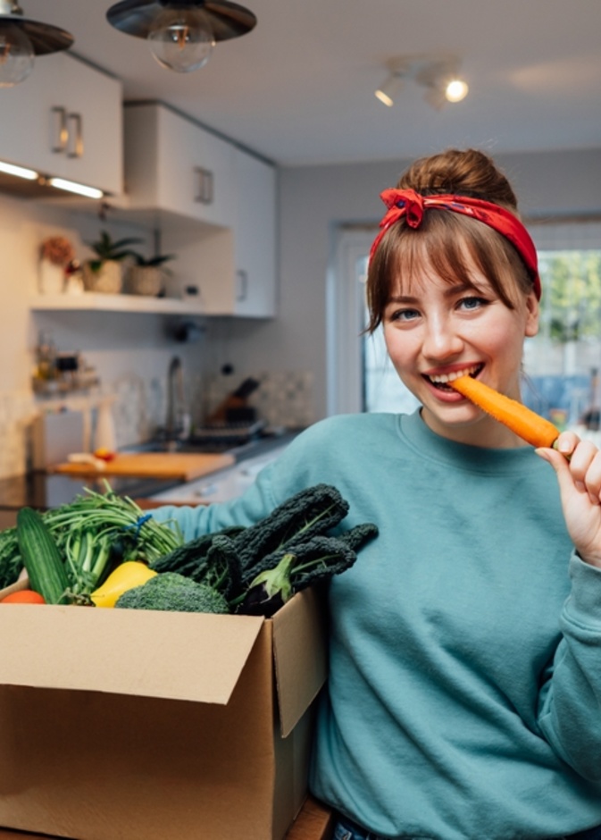 فيغانواري: كل ما تحتاجين معرفته عن تحدي الطعام النباتي خلال شهر يناير