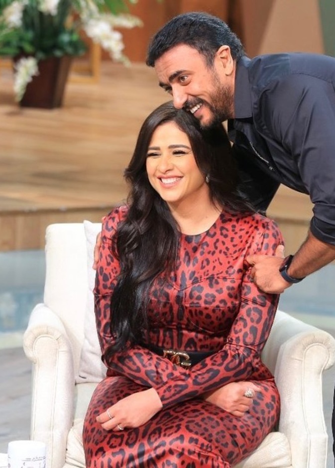 ياسمين عبد العزيز وأحمد العوضي