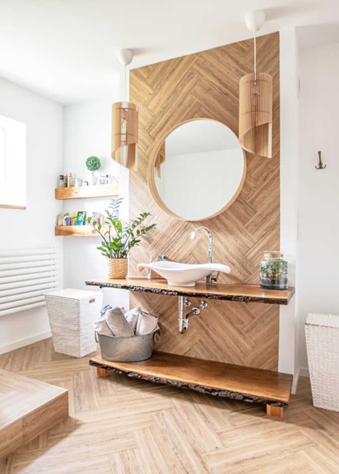 6 أفكار لخلق تصاميم ديكورات الحمام مريحة للنظر