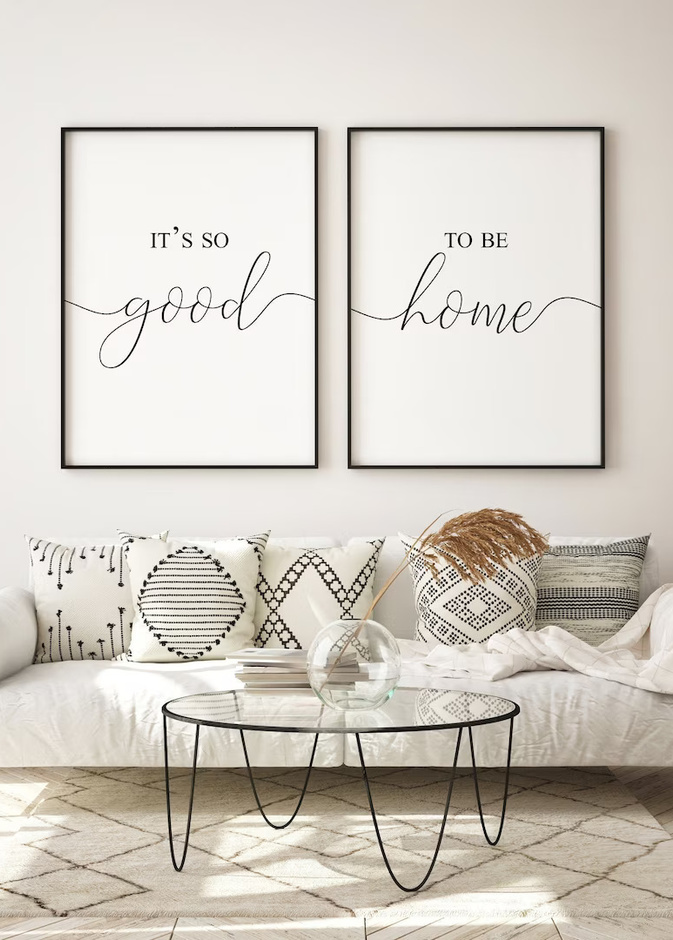 مجموعة أفكار براويز حائط مودرن لتجديد ديكور منزلك