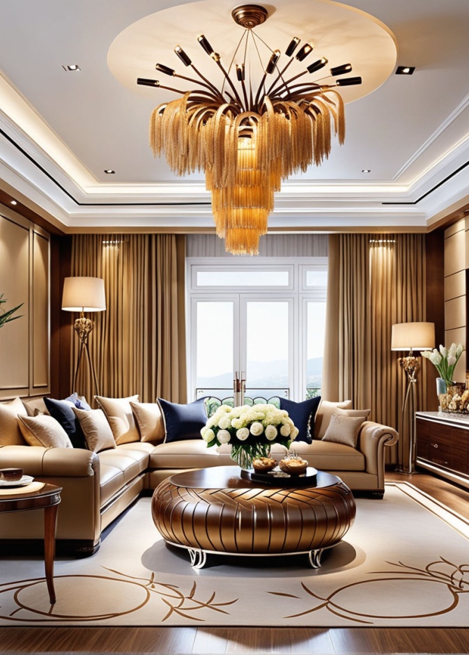 استخدام الجلود في الديكور يوحي بالفخامة