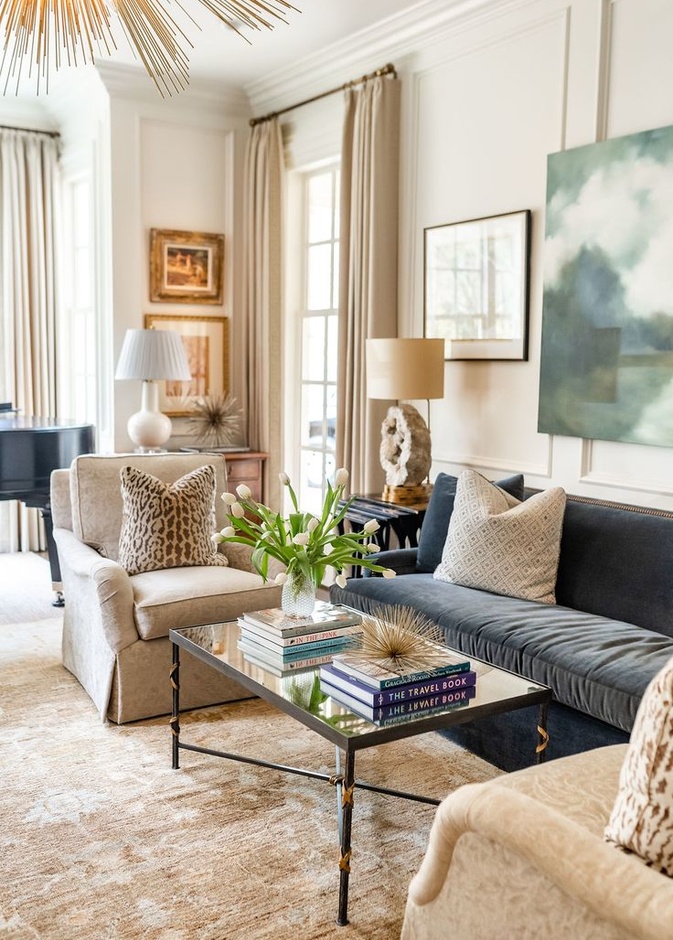 لإنشاء مساحة منزلية كلاسيكية وعصرية.. كل ما تحتاجين معرفته عن التصميم الانتقالي