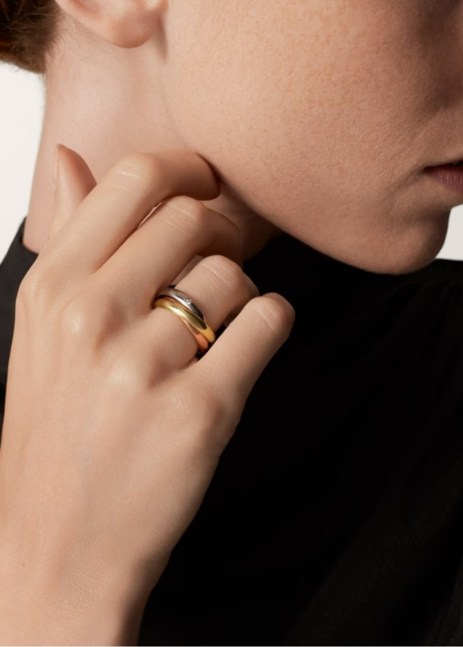 خاتم Trinity من كارتييه Cartier 