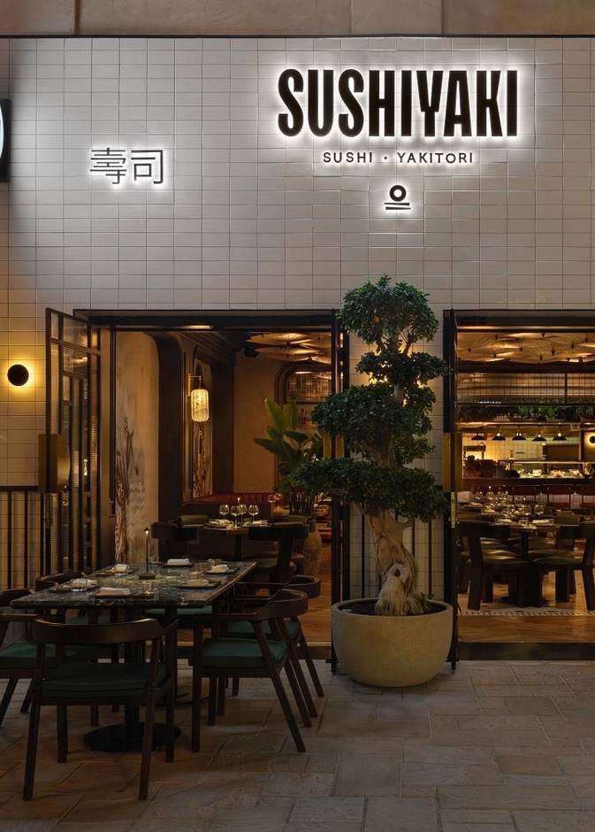 مطعم سوشياكي في مدينة جميرا