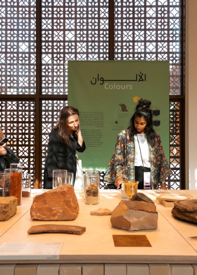 10 مبادرات إبداعية متميزة في المعرض الافتتاحي لـ مساحة العلا للتصميم