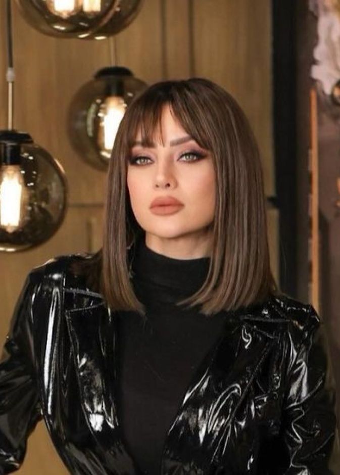 رضوى الشربيني بـ نيو لوك شعر مفاجئ